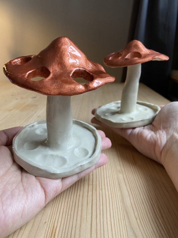 Mushroom holder - Copper Gaze - Image 7