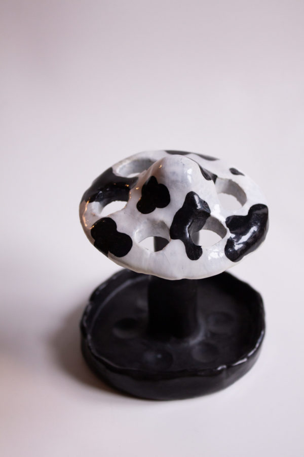 Mushroom holder - Spotty - MADE TO ORDER - Image 3