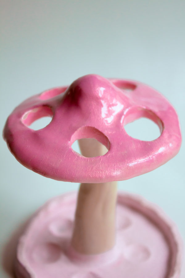 Mushroom holder - Pink Charm - Image 2